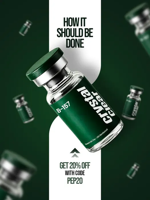 Skincare serum offer poster